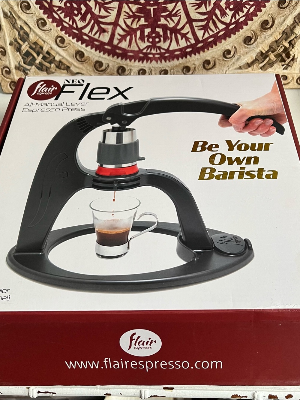 Flair Espresso Neo Flex all manual lever espresso press